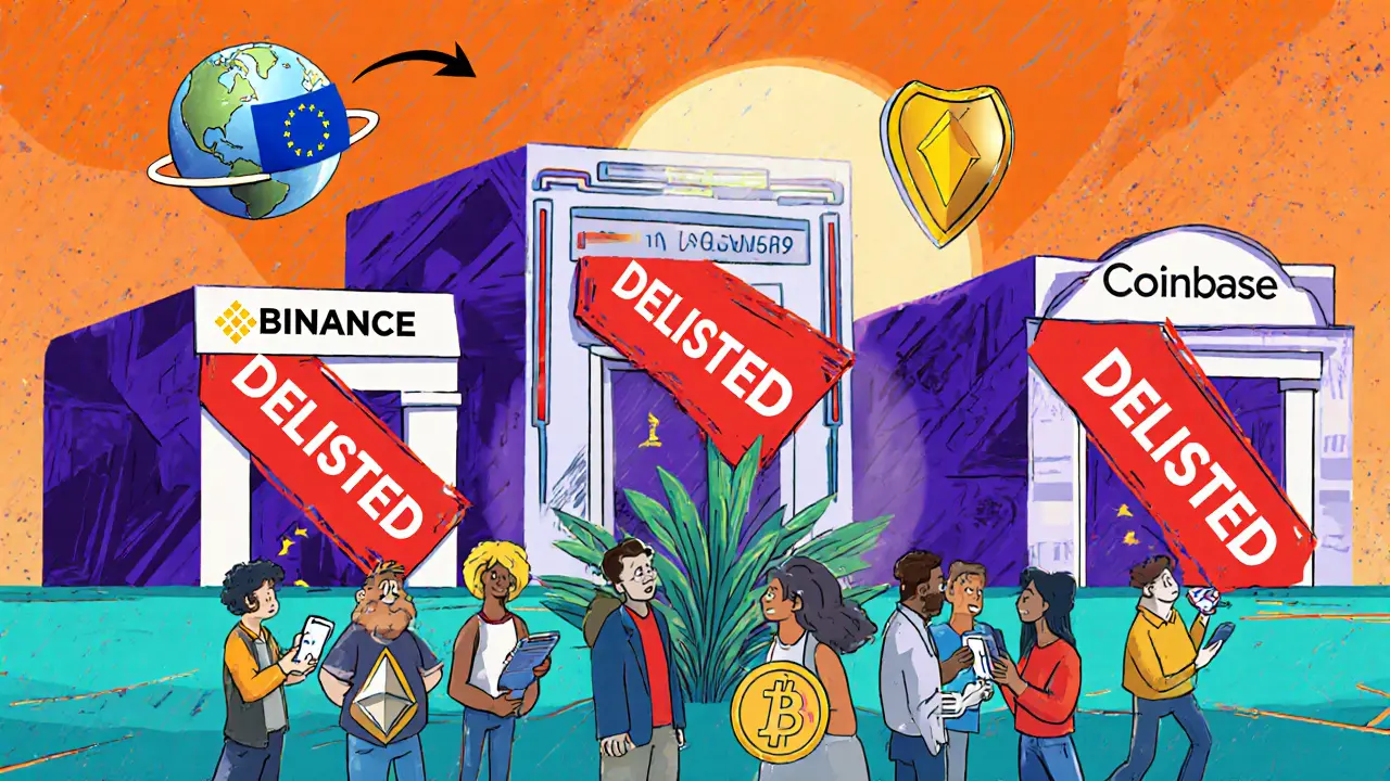 Exchanges retirant Monero et Zcash, hausse du P2P