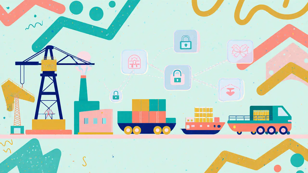 Meilleures plateformes blockchain pour la chaîne d'approvisionnement en 2025