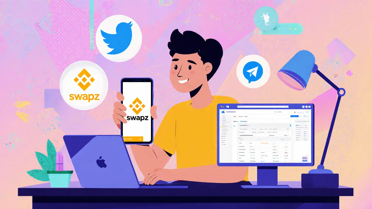 Swapz Airdrop 2025 : comment participer et tout savoir sur le projet