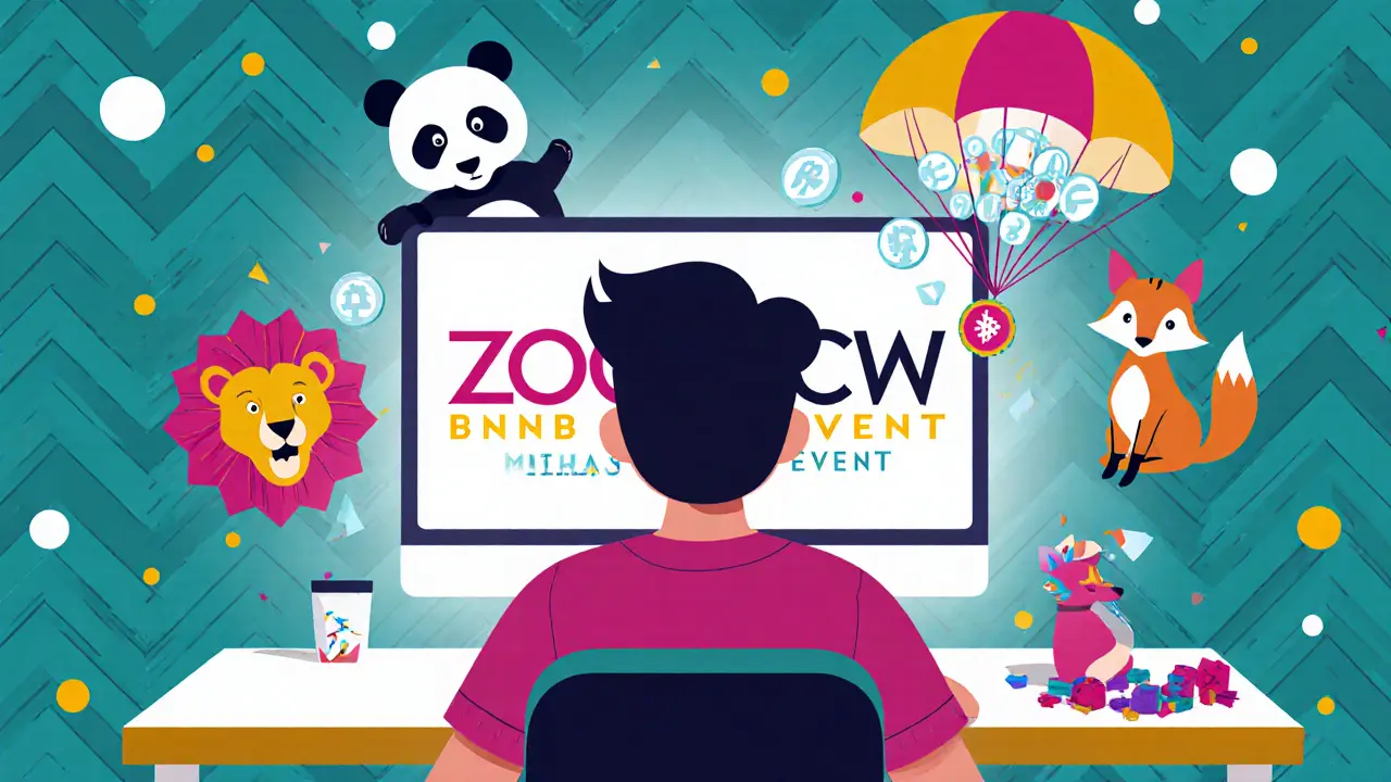 ZooCW Mega Event Airdrop : Tout savoir sur le airdrop de ZOO Crypto World