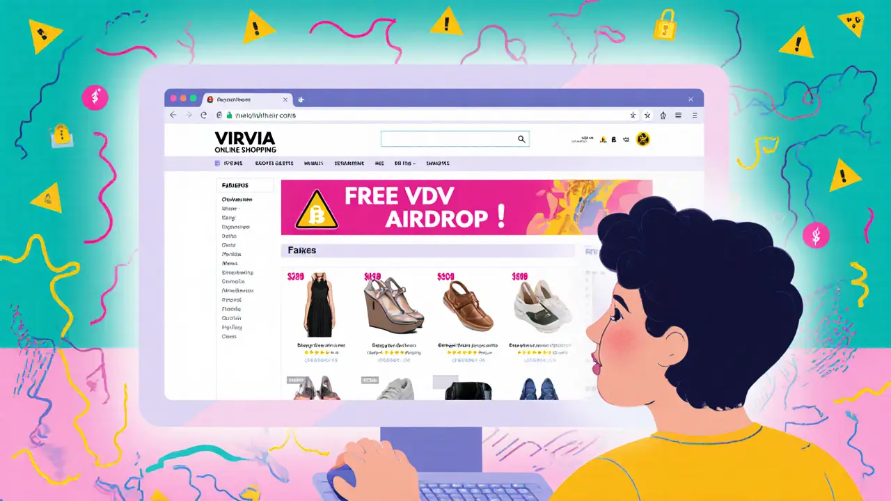 Airdrop (VDV) VIRVIA de VIRVIA ONLINE SHOPPING : tout ce qu’il faut savoir