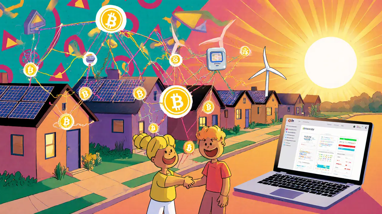 Blockchain pour le commerce d'énergie peer-to-peer : guide complet