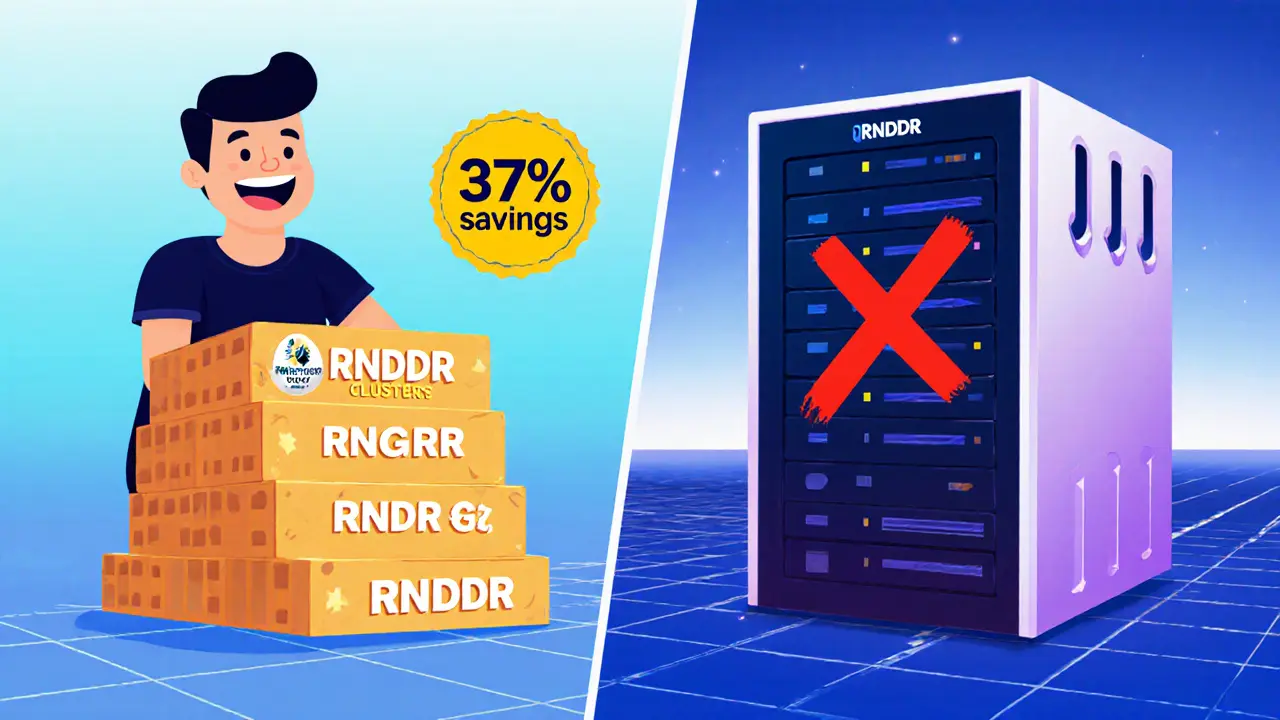 Développeur utilisant un réseau GPU décentralisé avec économie de 37 %.