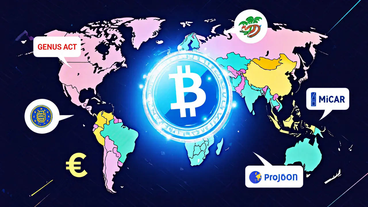 Législations internationales sur les valeurs mobilières appliquées aux cryptomonnaies en 2025