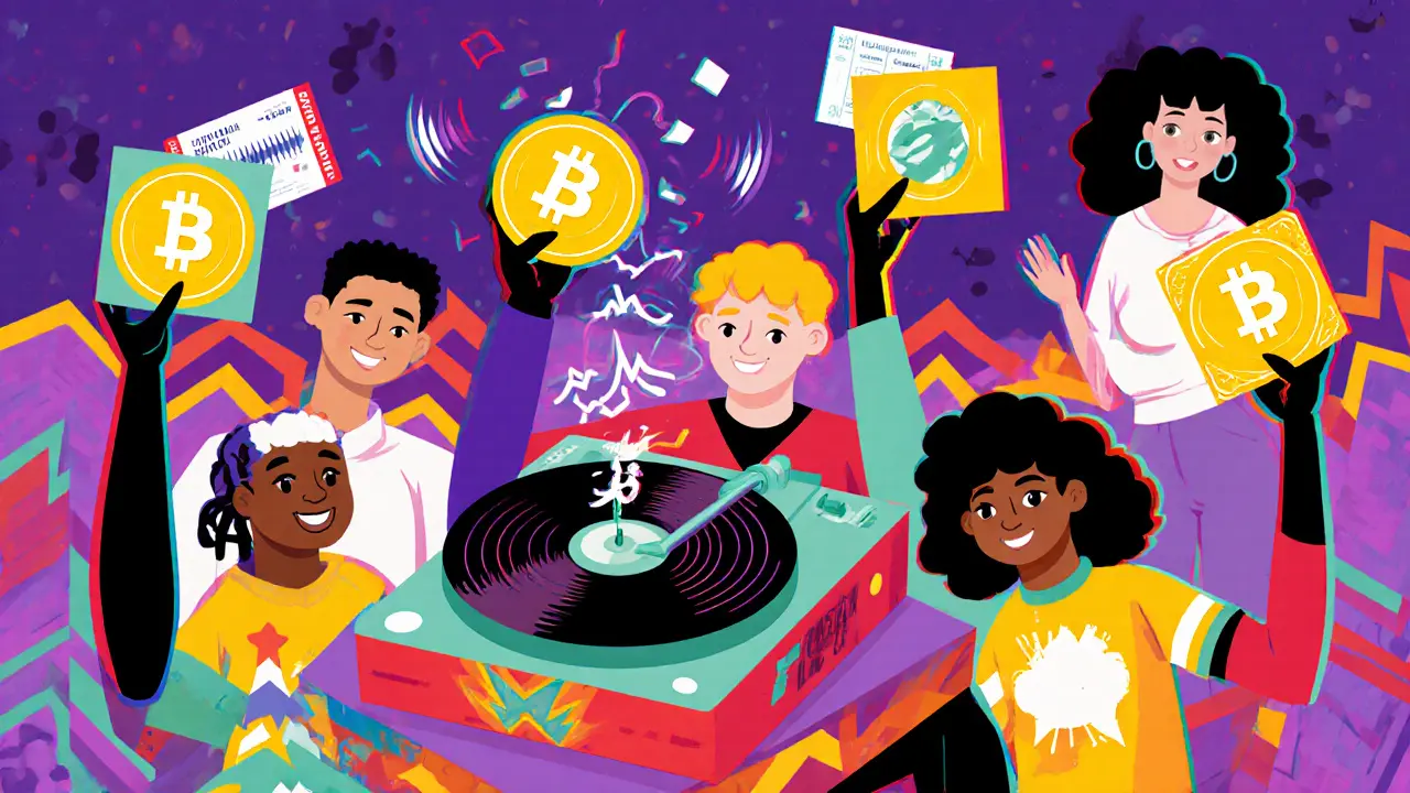 Usages des NFT dans l'industrie du divertissement : musique, films, jeux et au-delà