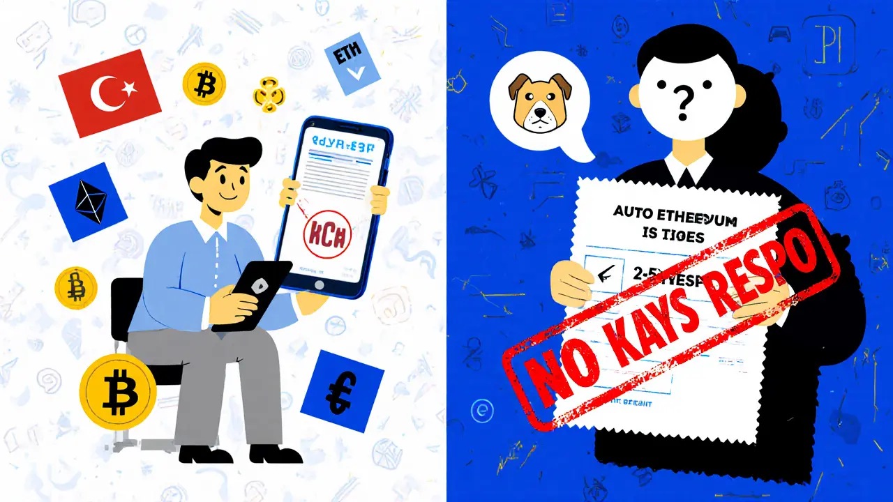 Scène divisée : un trader serein qui stakait l’Ethereum vs un autre frustré avec un support lent.