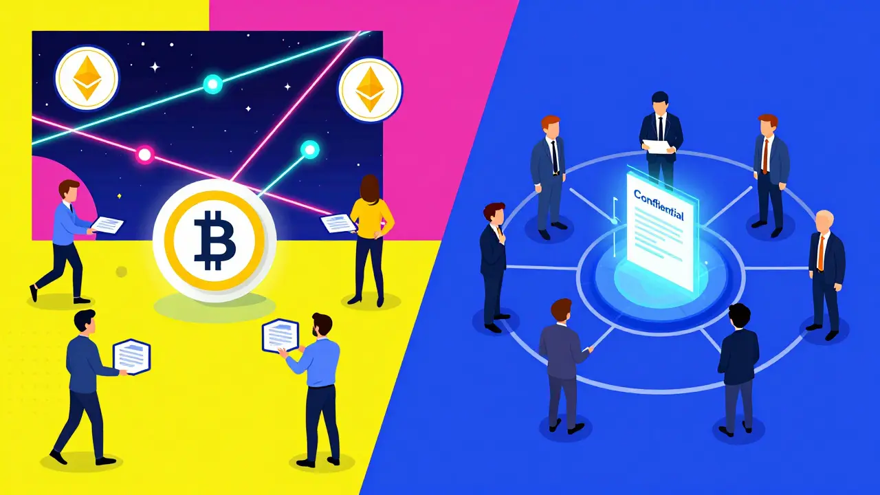 Blockchain public vs privé : quelles différences clés en 2025 ?