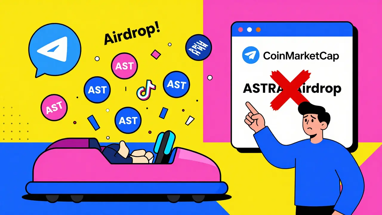 Astra Protocol et CoinMarketCap : Ce qu'il faut savoir sur l'airdrop ASTRA et les confusions avec Aster