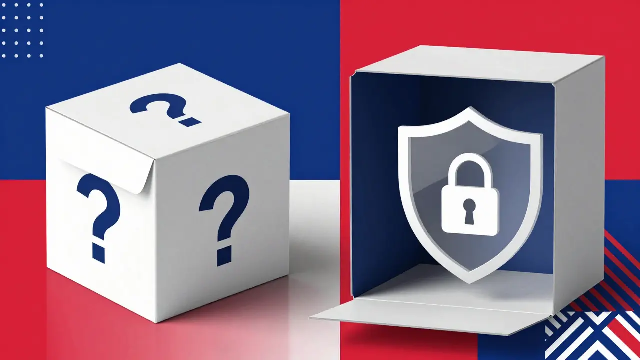 Comparaison stylisée entre DubiEx fermé et Bybit transparent en géométrie Memphis.