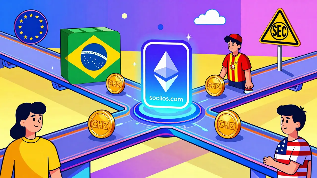 Un pont blockchain relie des échanges crypto à l'application Socios.com, avec des fans du monde entier.