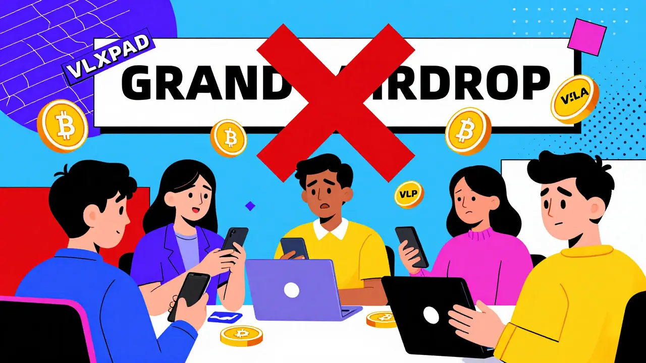 VLXPAD VelasPad Grand Airdrop : ce qu'il faut vraiment savoir en 2026
