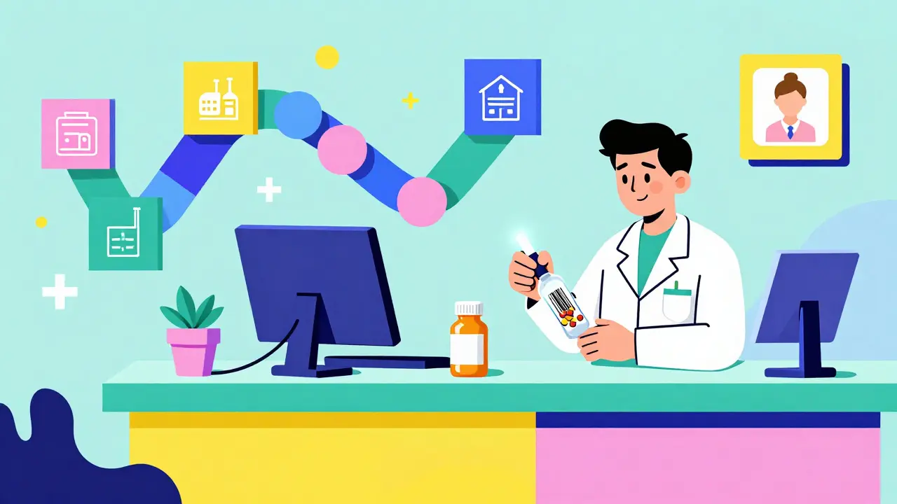 Suivi des médicaments sur ordonnance par blockchain