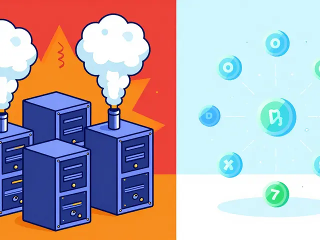 Efficacité Énergétique des Mécanismes de Consensus Blockchain : PoW vs PoS