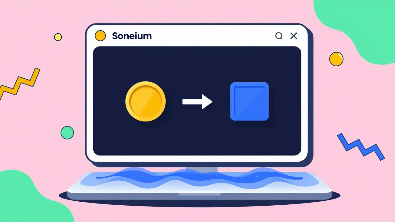 Interface d'échange décentralisée flottant sur des lignes de sécurité Ethereum